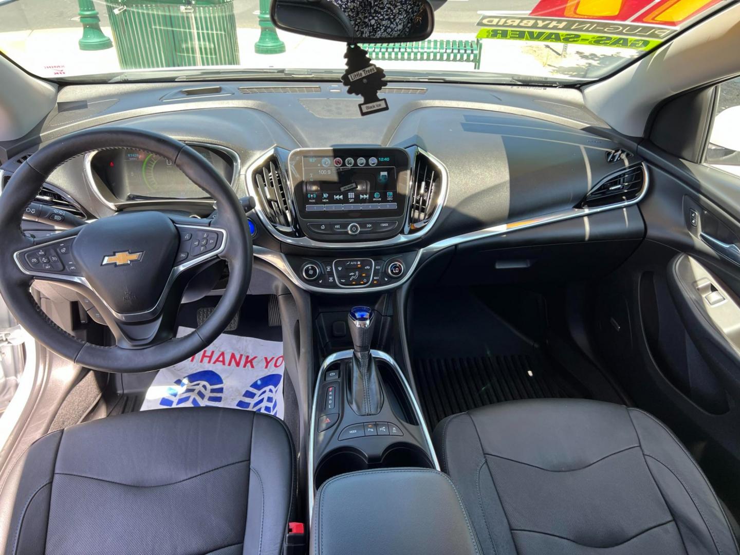 2017 WHITE /BLACK Chevrolet Volt (1G1RD6S5XHU) , located at 744 E Miner Ave, Stockton, CA, 95202, (209) 944-5770, 37.956863, -121.282082 - Photo#6